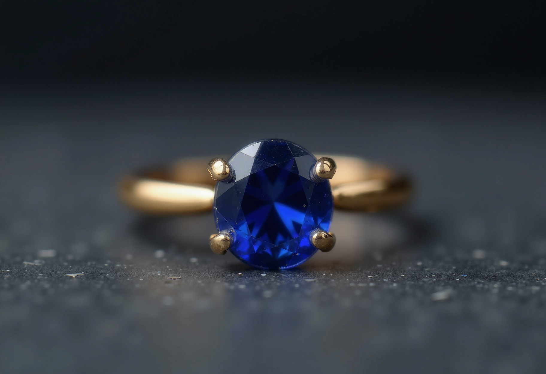 Coloured Gemstone Rings